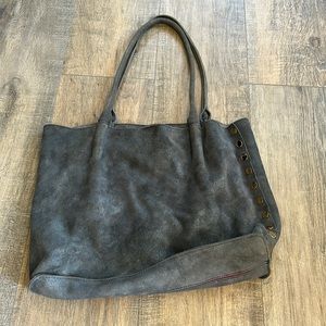 Hammitt Pewter Suede Oliver Tote